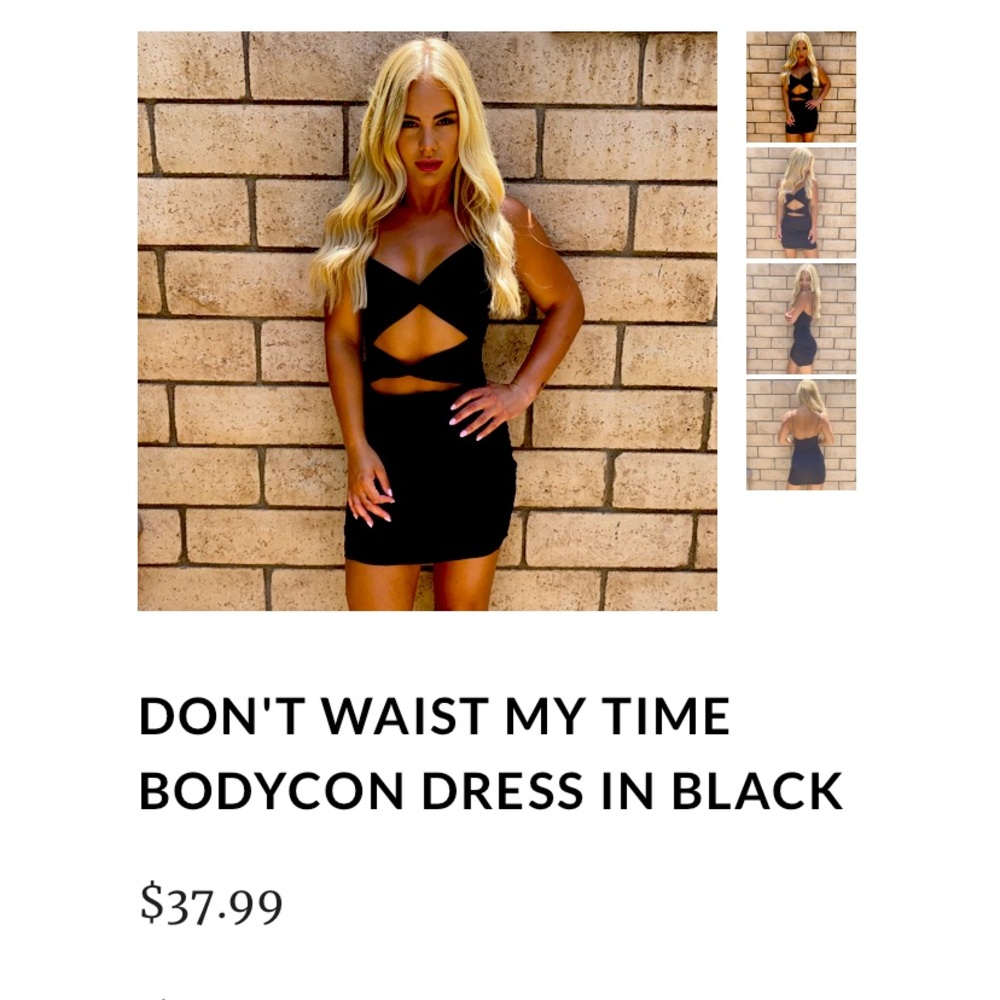 Black dress NWOT
